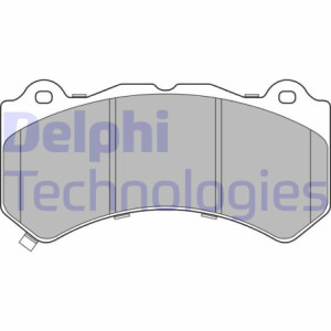 DELPHI LP3154 Brzdové platničky Predné pre