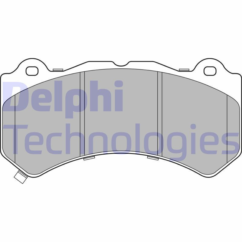 DELPHI LP3154 Bremsbeläge Vorne für