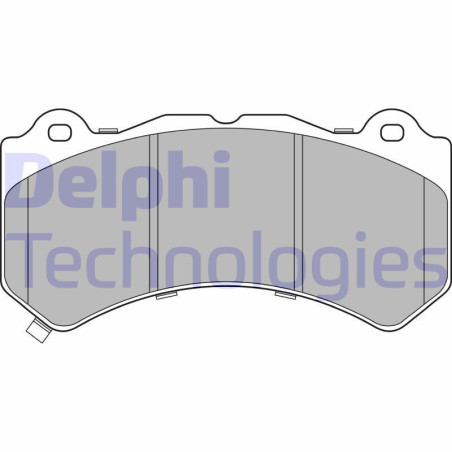 DELPHI LP3154 Plaquettes de frein Avant pour