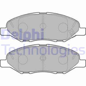 DELPHI LP3169 Klocki hamulcowe Przód dla