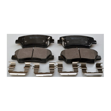 DENCKERMANN B111278 Brake Pads Set Front for