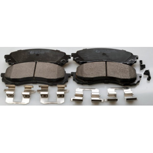 DENCKERMANN B111280 Pastillas de freno Delantero para