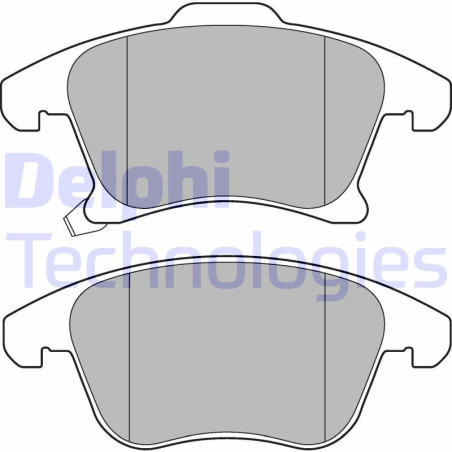DELPHI LP3181 Bremsbeläge Vorne für