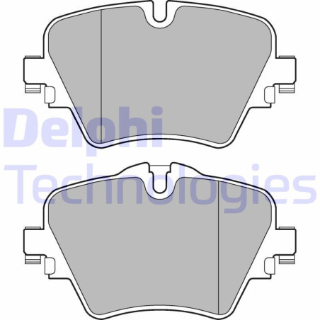 DELPHI LP3182 Pastiglie freno Anteriore per