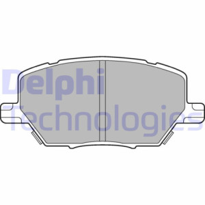 DELPHI LP3184 Pastiglie freno Anteriore per