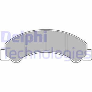 DELPHI LP2769 Pastillas de freno Delantero para