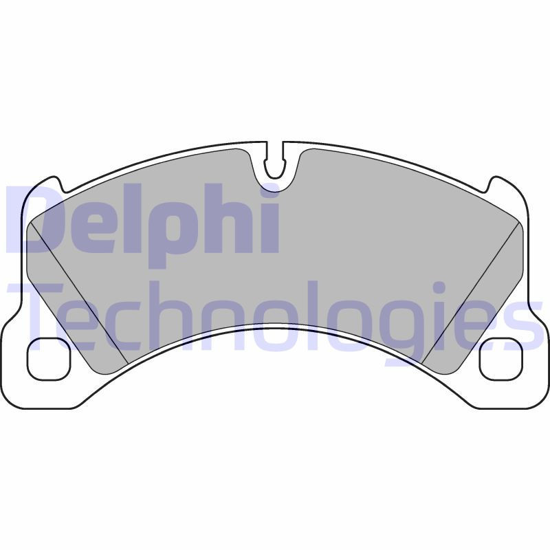 DELPHI LP3193 Brzdové destičky Přední pro