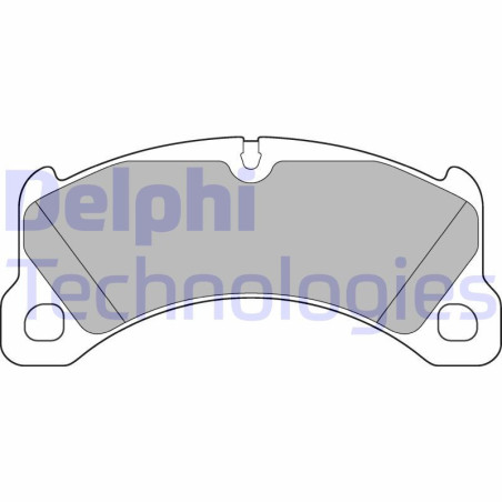 DELPHI LP3217 Brzdové platničky Predné pre
