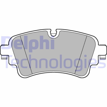 DELPHI LP3240 Pastillas de freno Trasero para