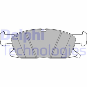 DELPHI LP3241 Pastiglie freno Anteriore per