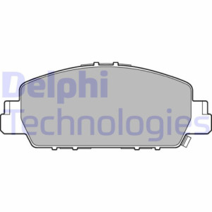 DELPHI LP3243 Pastillas de freno Delantero para