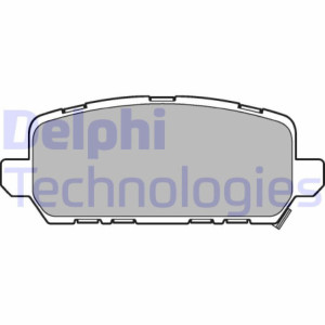 DELPHI LP3244 Plaquettes de frein Arrière pour