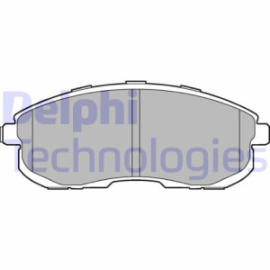 DELPHI LP3245 Pastiglie freno Anteriore per