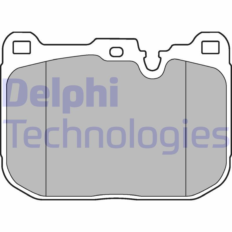 DELPHI LP3248 Pastillas de freno
