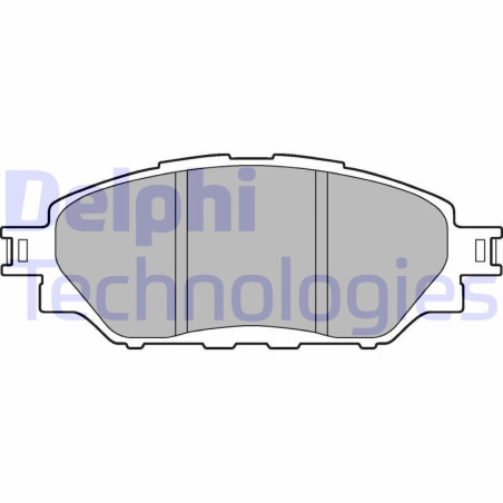 DELPHI LP3250 Pastillas de freno