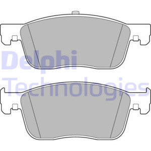 DELPHI LP3260 Brzdové platničky Predné pre
