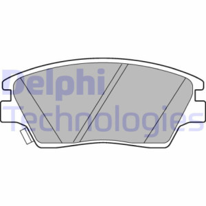 DELPHI LP3263 Klocki hamulcowe Przód dla
