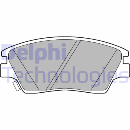 DELPHI LP3263 Plaquettes de frein Avant pour