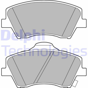 DELPHI LP3264 Brzdové platničky Predné pre