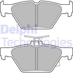 DELPHI LP3268 Brzdové platničky Zadné pre