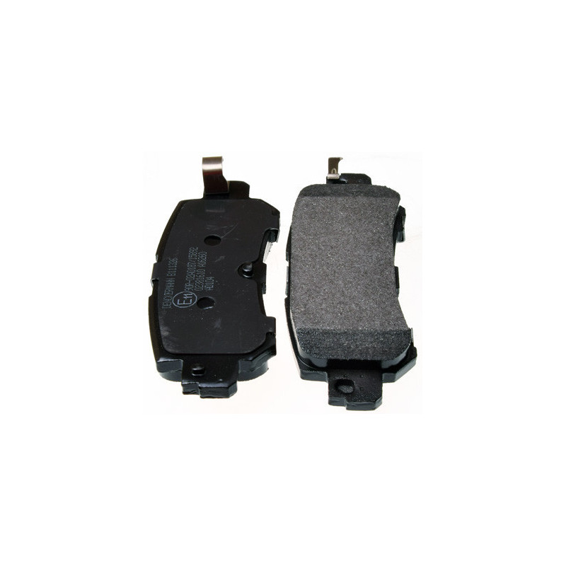 DENCKERMANN B111326 Pastiglie freno Posteriore per