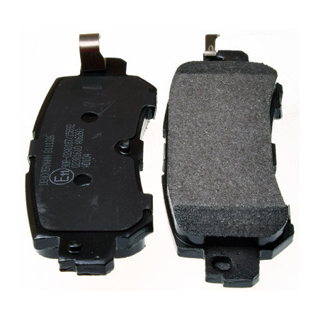 DENCKERMANN B111326 Pastiglie freno Posteriore per