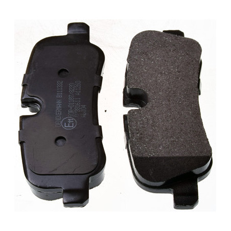 DENCKERMANN B111332 Brzdové platničky Zadné pre