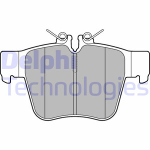 DELPHI LP3277 Brzdové platničky Zadné pre