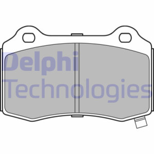DELPHI LP3281 Pastiglie freno Posteriore per