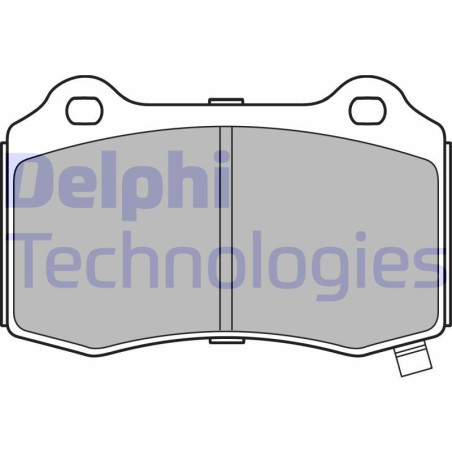 DELPHI LP3281 Pastiglie freno Posteriore per