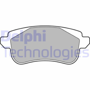 DELPHI LP3283 Pastiglie freno Posteriore per