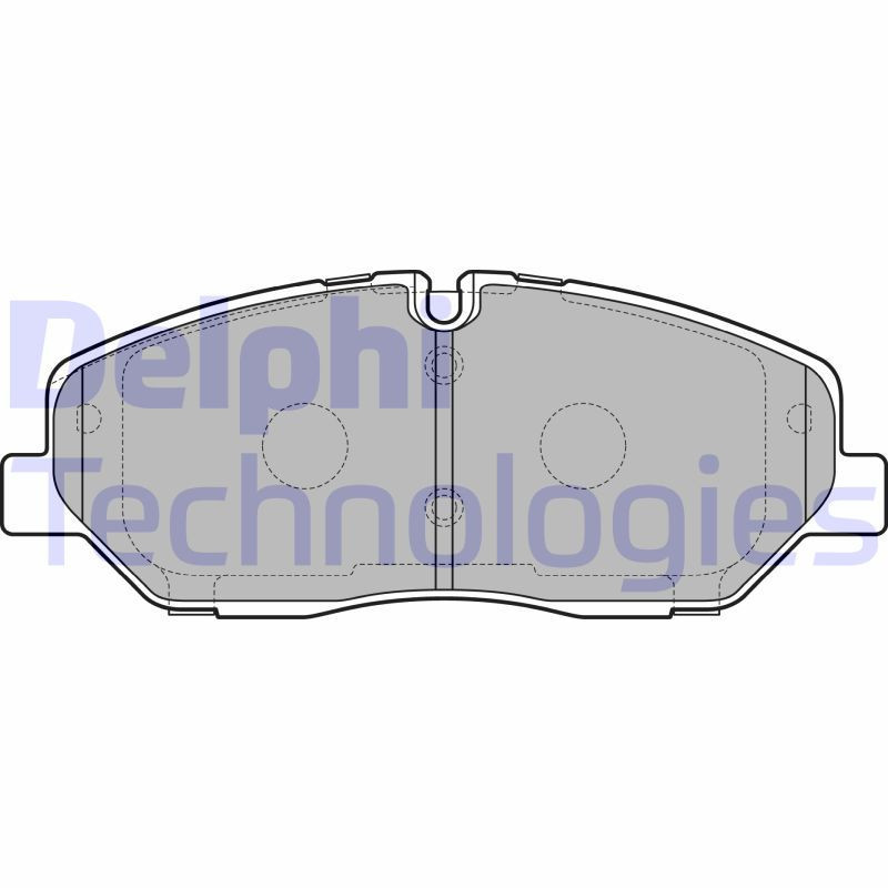 DELPHI LP3294 Pastiglie freno Anteriore per