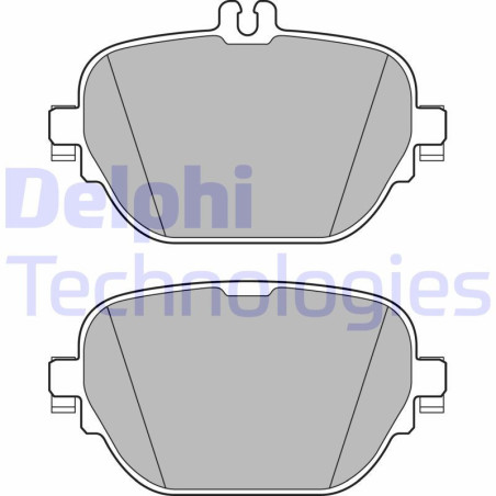 DELPHI LP3297 Pastiglie freno Posteriore per