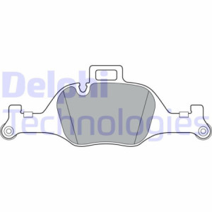 DELPHI LP3299 Plaquettes de frein Avant pour