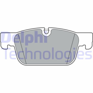 DELPHI LP3300 Pastiglie freno Anteriore per