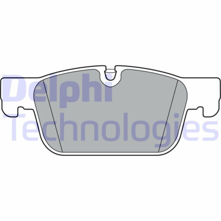 DELPHI LP3300 Klocki hamulcowe Przód dla