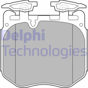 DELPHI LP3304 Pastillas de freno Delantero para