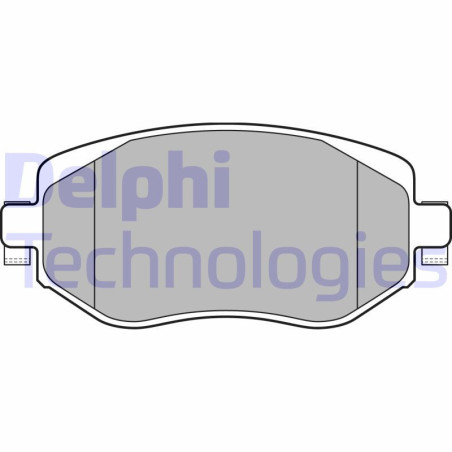 DELPHI LP3306 Klocki hamulcowe Przód dla