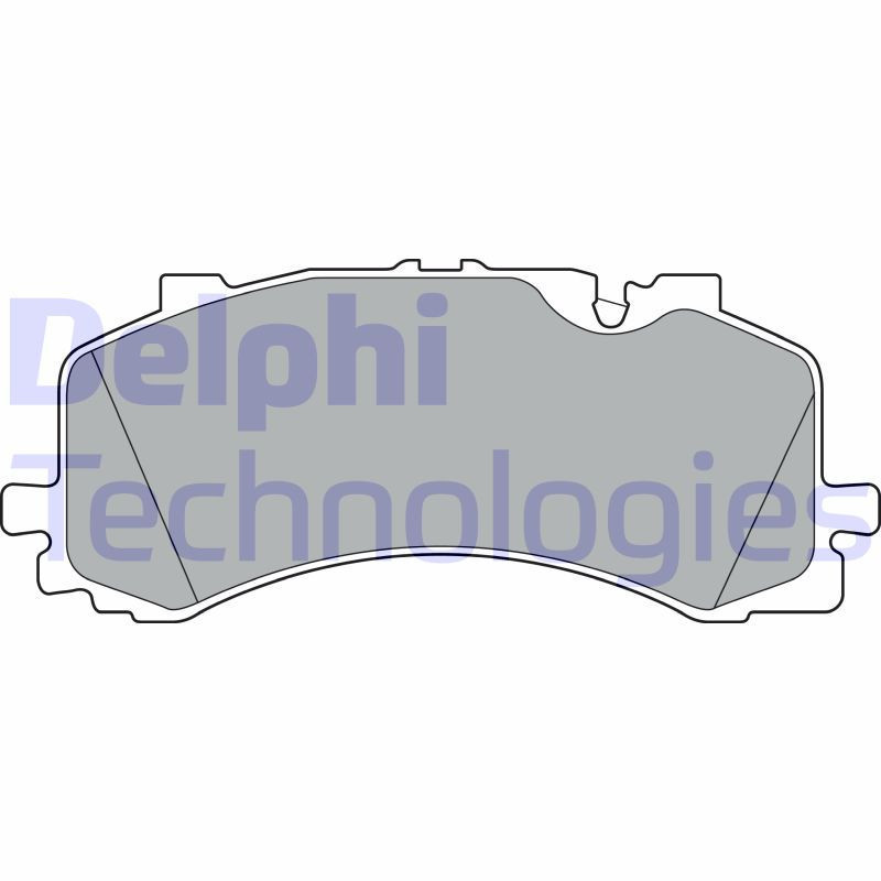 DELPHI LP3307 Brake Pads Set Front for