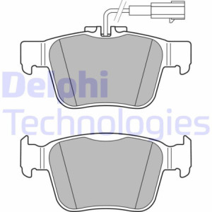 DELPHI LP3311 Pastillas de freno Trasero para