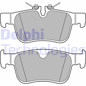DELPHI LP3312 Pastiglie freno Posteriore per