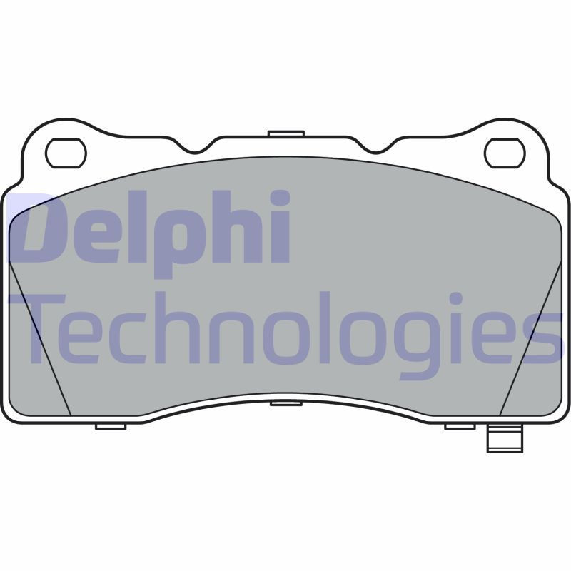 DELPHI LP3362 Brzdové platničky