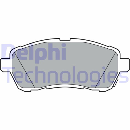 DELPHI LP3364 Pastiglie freno Anteriore per