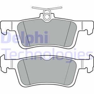 DELPHI LP3369 Brake Pads Set Rear for