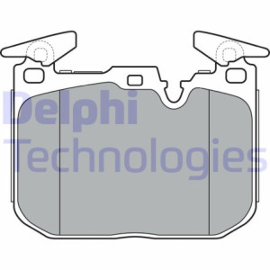 DELPHI LP3383 Klocki hamulcowe Przód dla