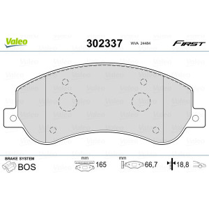 VALEO 302337 Plaquettes de frein Avant pour