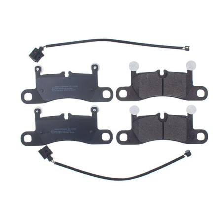 DENCKERMANN B111404 Brzdové platničky Zadné pre