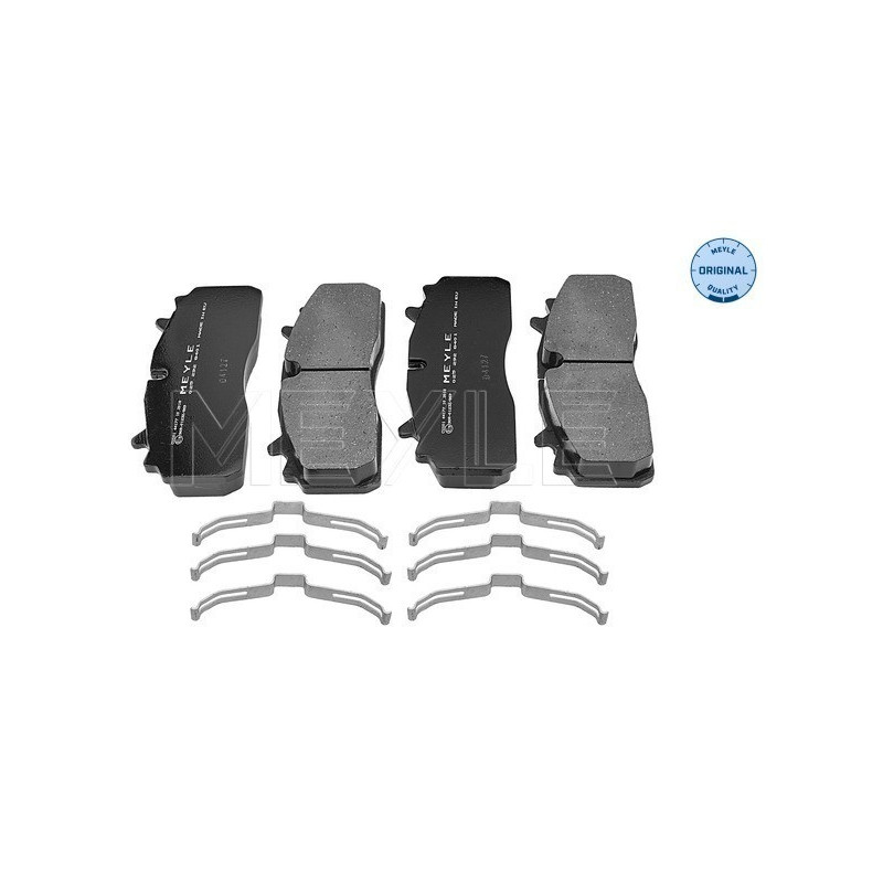 MEYLE 025 292 8401 Brake Pads Set Front for  Rear for