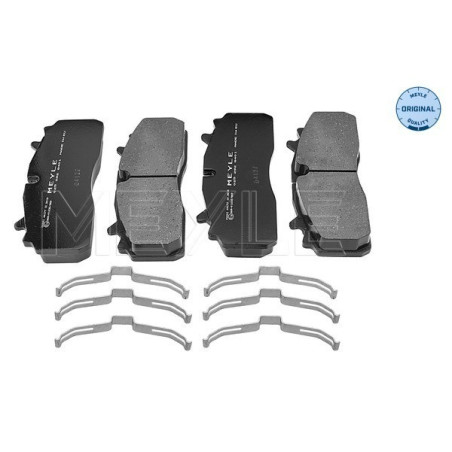 MEYLE 025 292 8401 Brake Pads Set Front for  Rear for