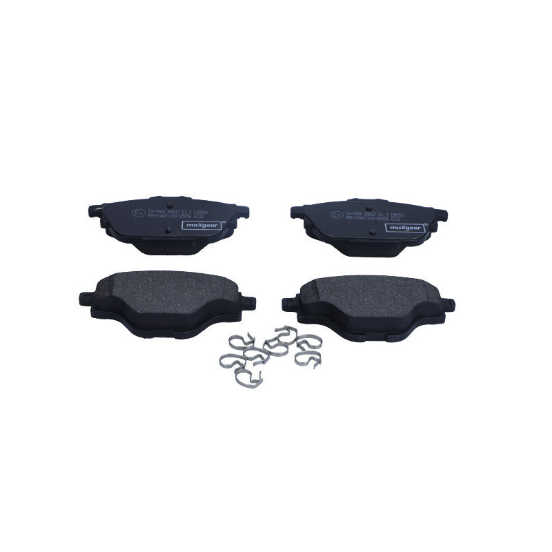 MAXGEAR 19-3366 Pastillas de freno trasero para 308 508 3008 C4 Picasso Grand Picasso Spacetourer